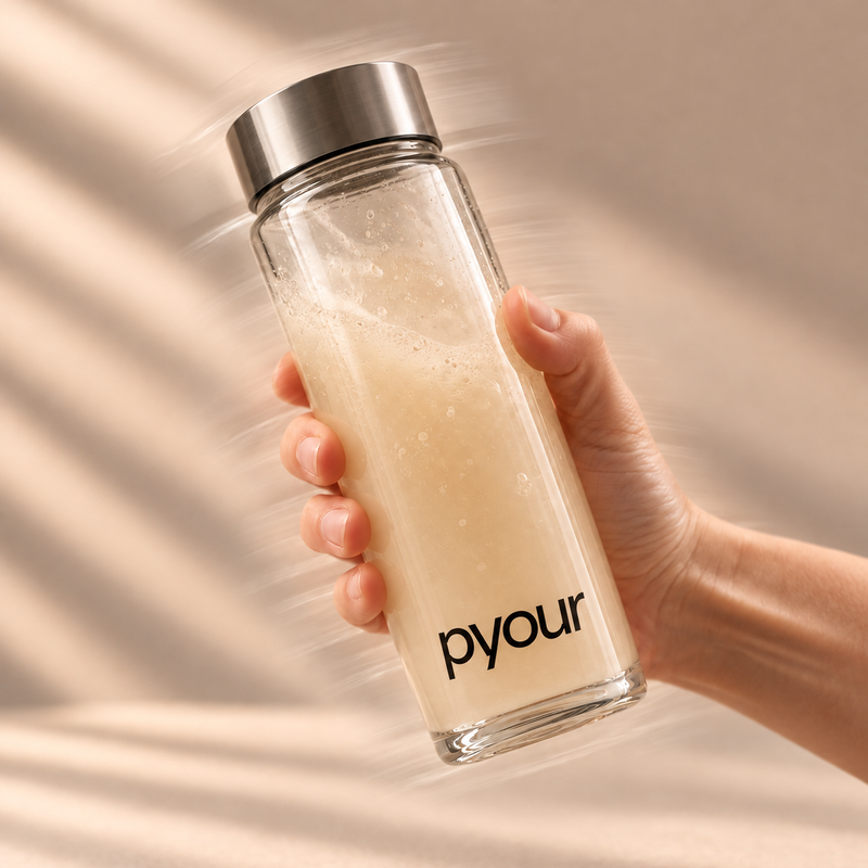 Pyour bottle and daily scoop